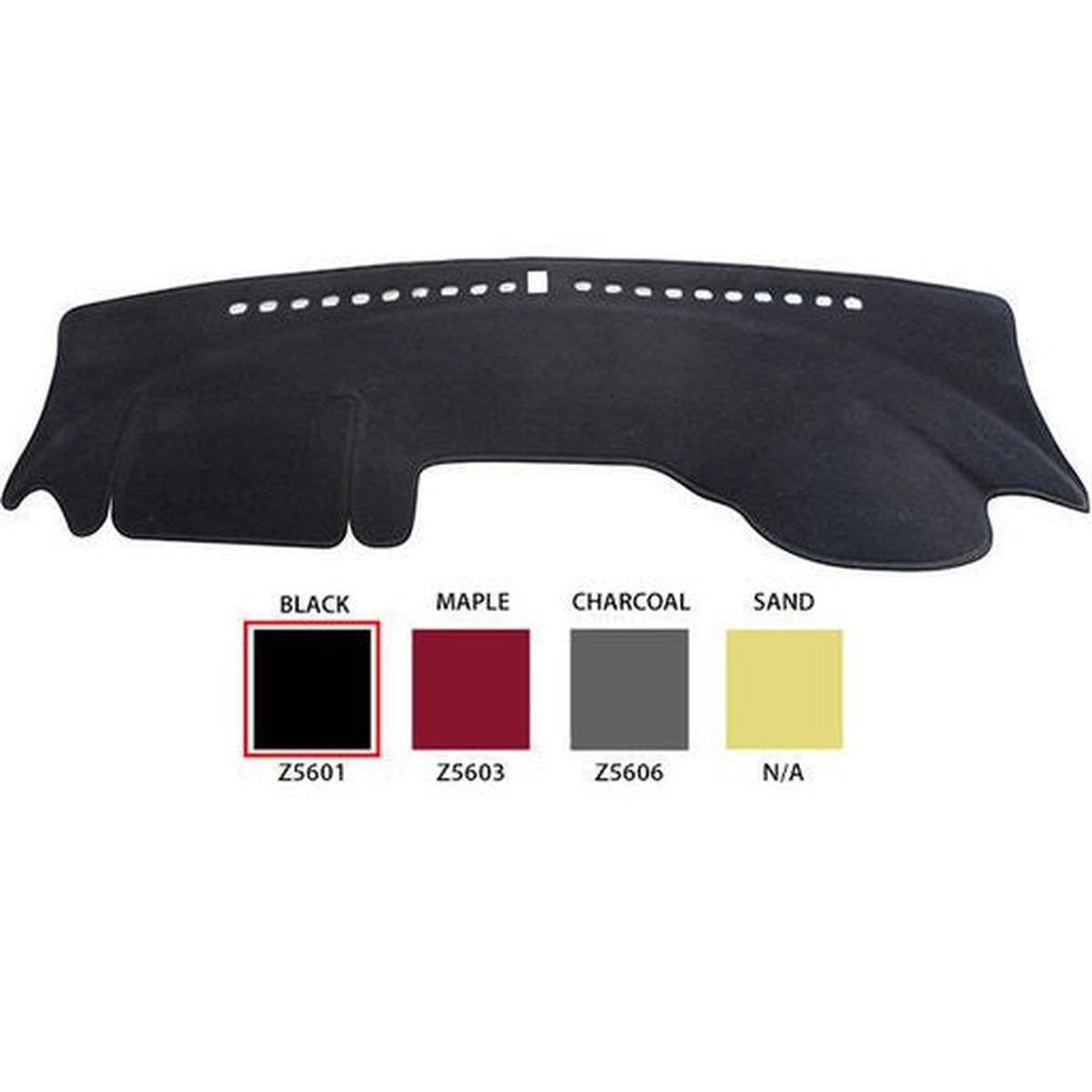 Sunland Dashmat fits MAZDA BT50 (B22P/B32P - 10/11 On) - Black