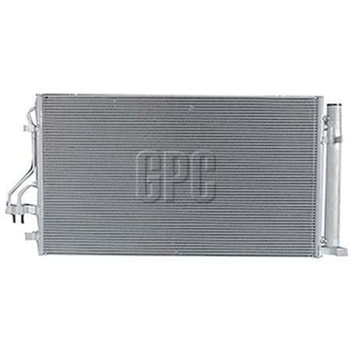 Hanon System Hcc Air Conditioning Condenser Parallel Flow Inlet Pad Outlet Pad CNX990G