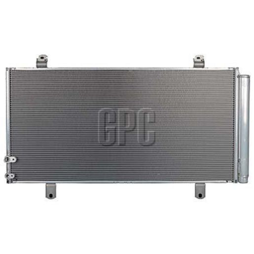 DENSO Air Conditioning Condenser Parallel Flow Inlet Pad Outlet Pad CNX6110