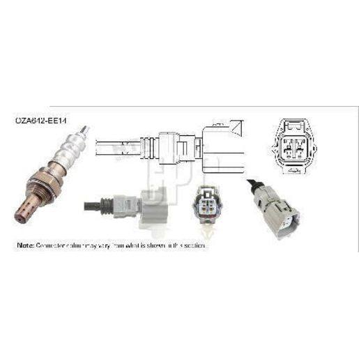 NTK Oxygen Lambda Sensor OZA642-EE14