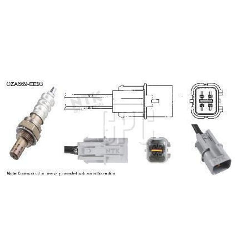 NTK Oxygen Lambda Sensor OZA669-EE93