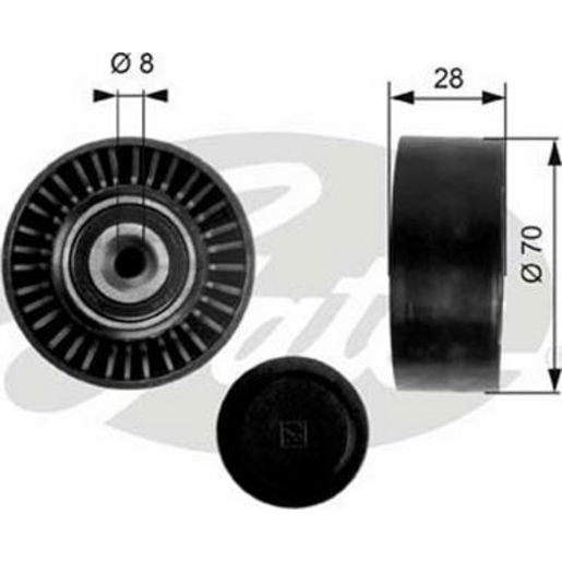 Gates Engine Idler Pulley 36248