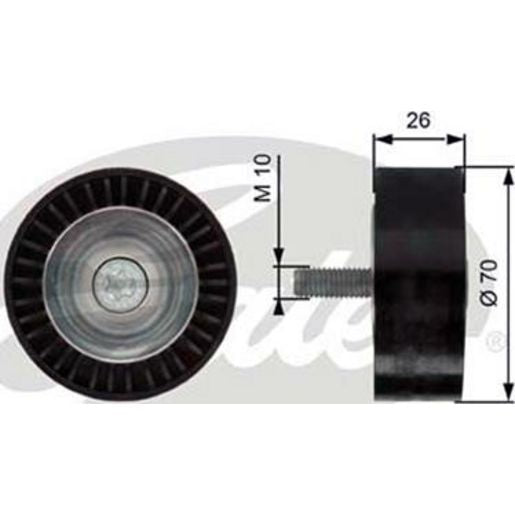 Gates Engine Idler Pulley 36260