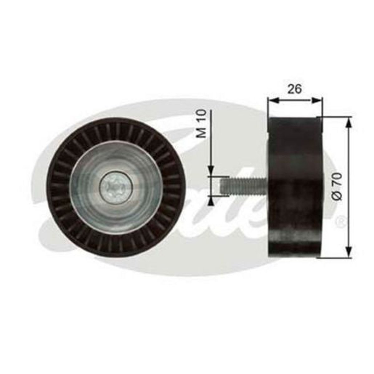 Gates Engine Idler Pulley 36260