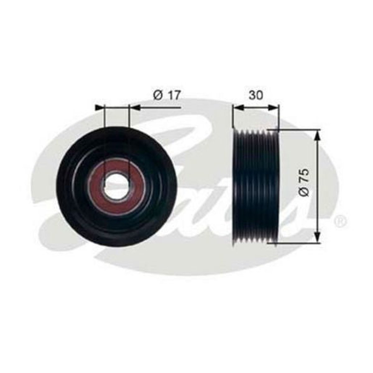 Gates Engine Idler Pulley 36320
