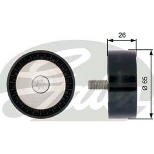 Gates Engine Idler Pulley 36388