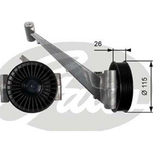 Gates Engine Idler Pulley 36463