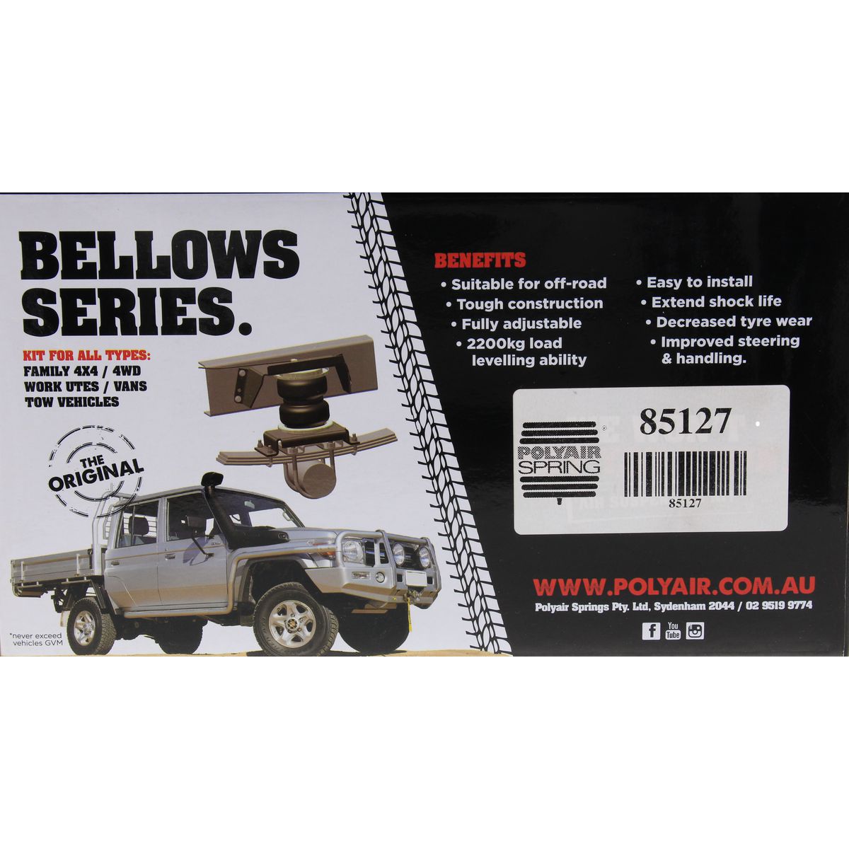 Polyair Airbag Suspension Kit 85127