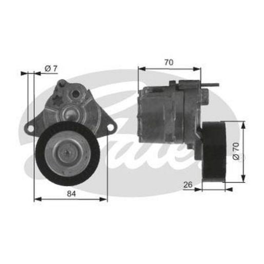 Gates Automatic Belt Tensioner 38415