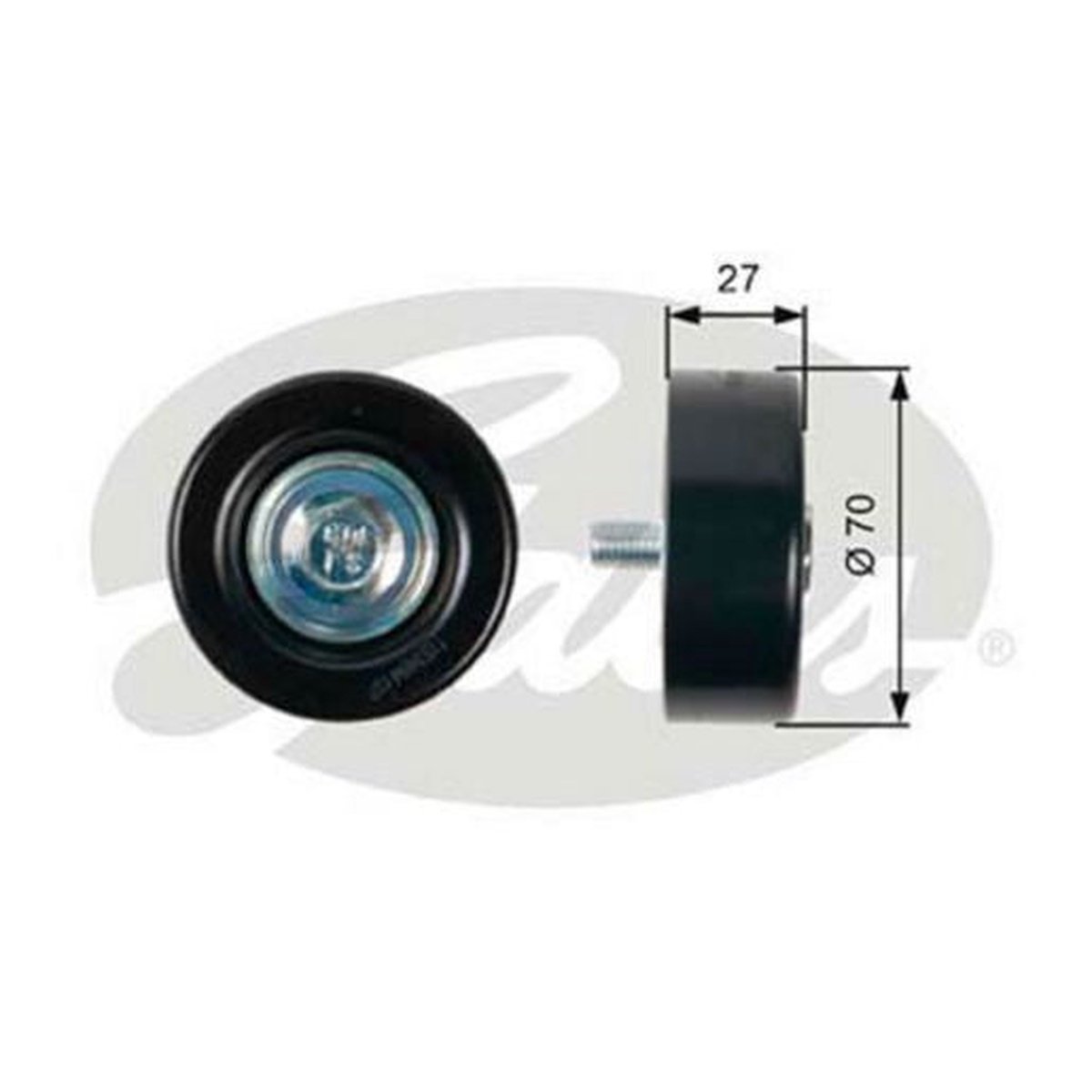 Gates Engine Idler Pulley 36409