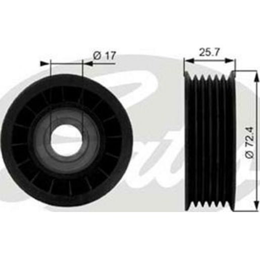 Gates Engine Idler Pulley 38008