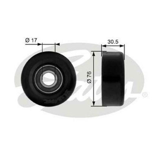 Gates Engine Idler Pulley 38041