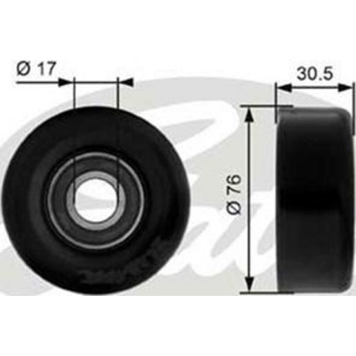 Gates Engine Idler Pulley 38041
