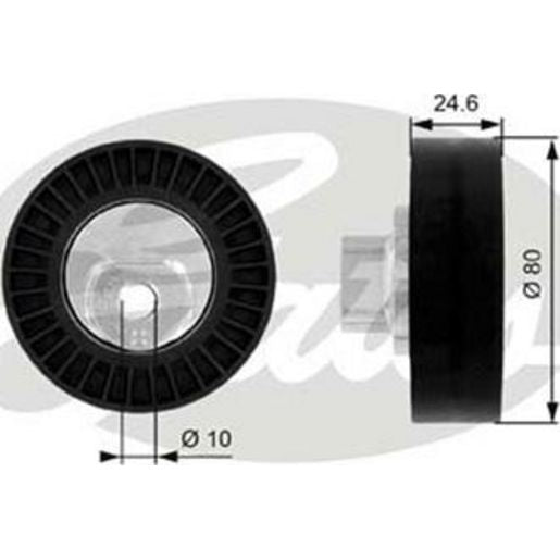 Gates Engine Idler Pulley 38069