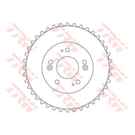 TRW Brake Drum DB4331