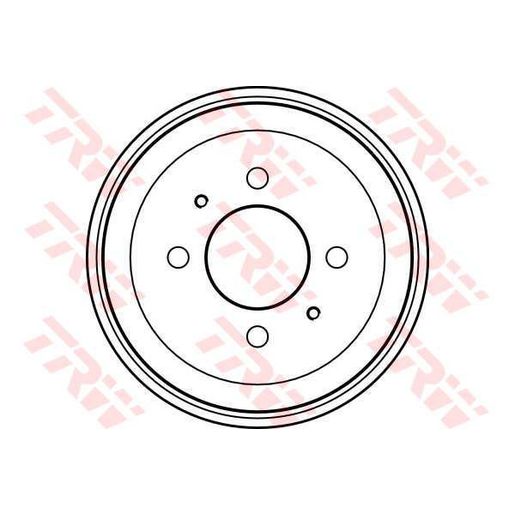 TRW Brake Drum DB4236