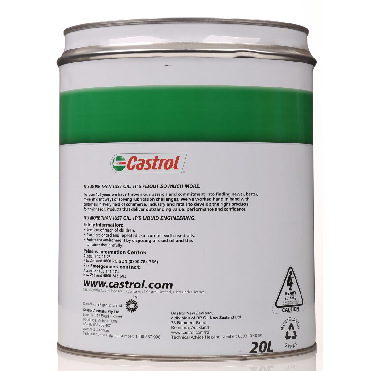 Castrol RADICOOL Concentrate Engine Coolant 20L 3377733
