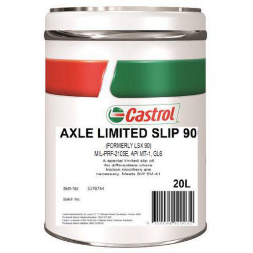 Castrol Axle Limited Slip 90 Gear Oil 20L 3376744