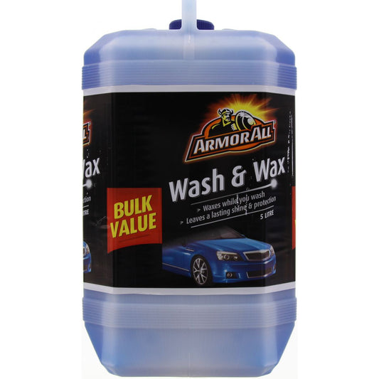 Armor All Wash & Wax 5Ltr AWW5/2BAU