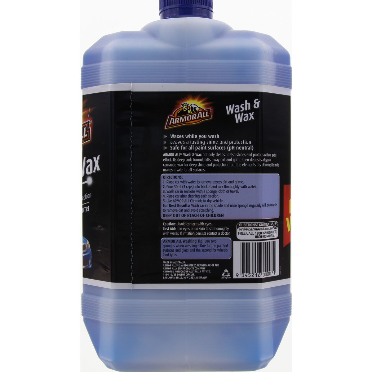 Armor All Wash & Wax 5Ltr AWW5/2BAU
