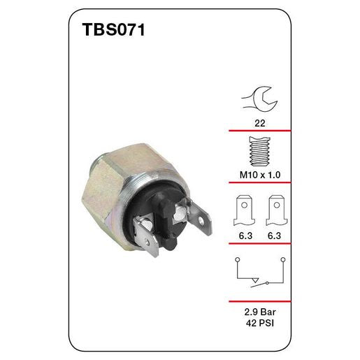 Tridon Stop Light Switch TBS071