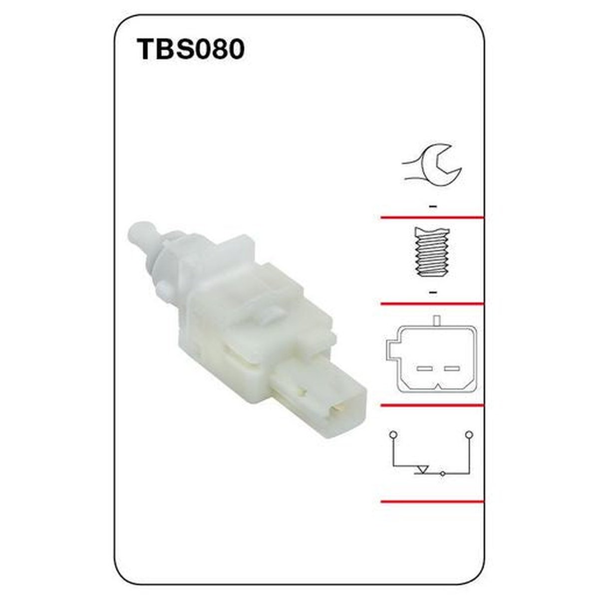 Tridon Brake Light switch TBS080