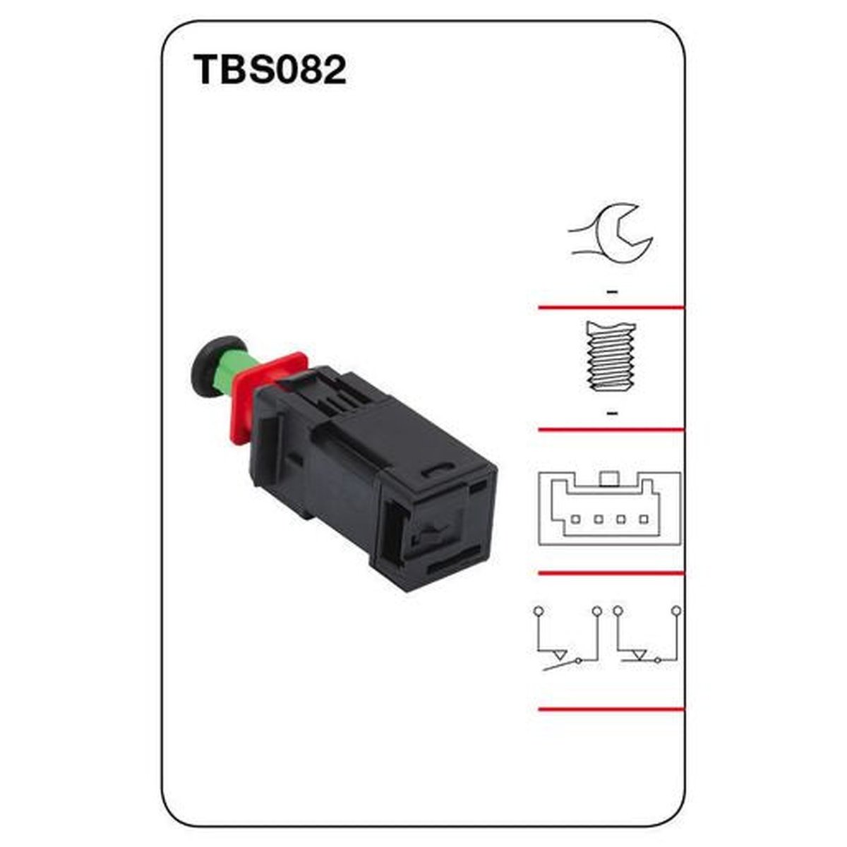 Tridon Brake Light switch TBS082