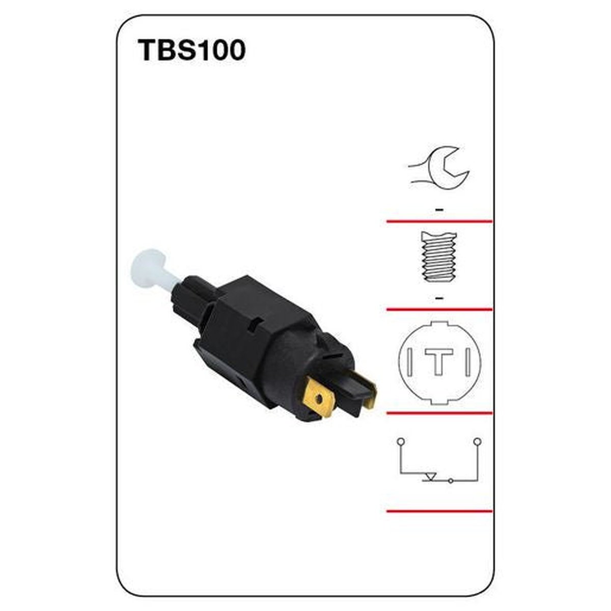 Tridon Brake Light switch TBS100