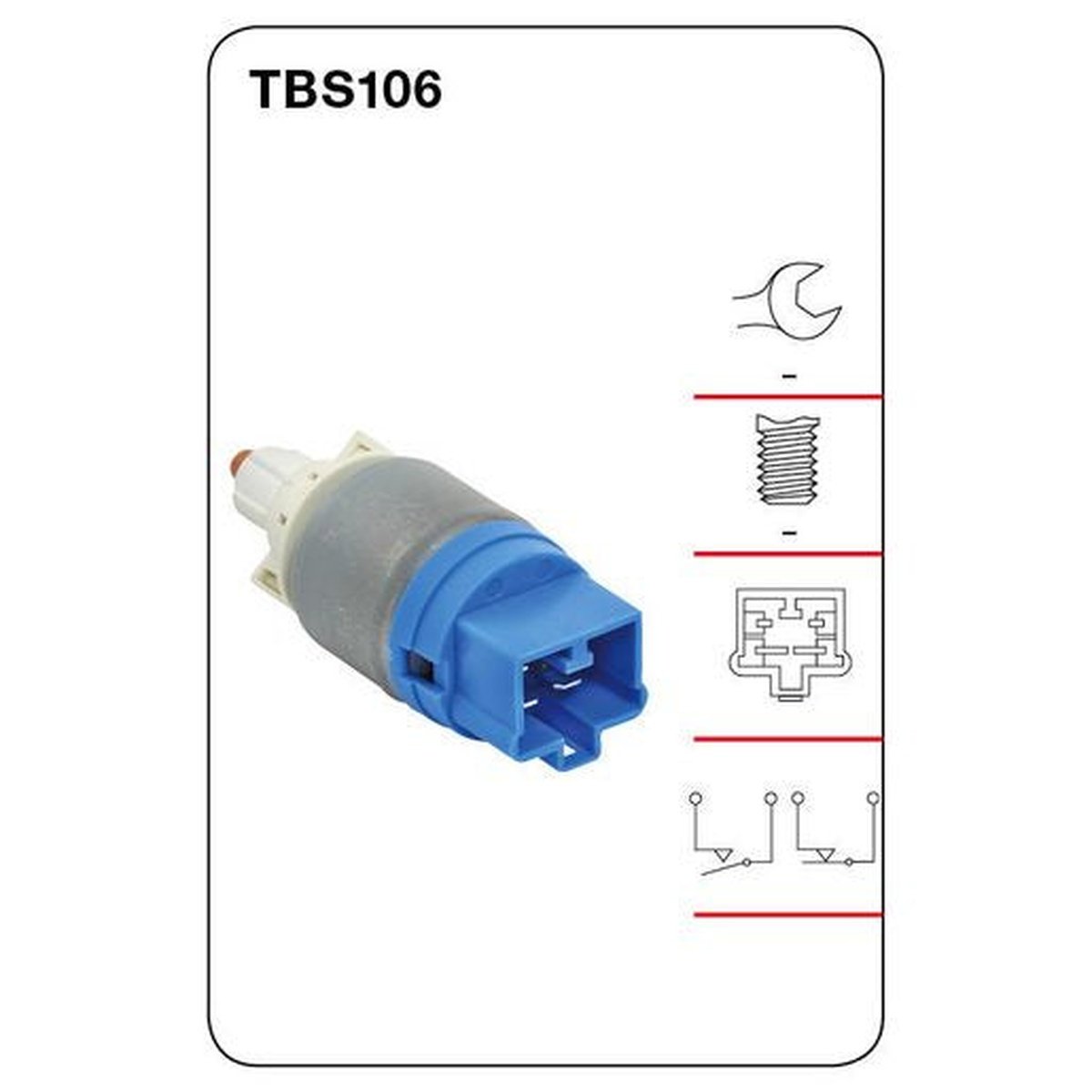 Tridon Brake Light switch TBS106