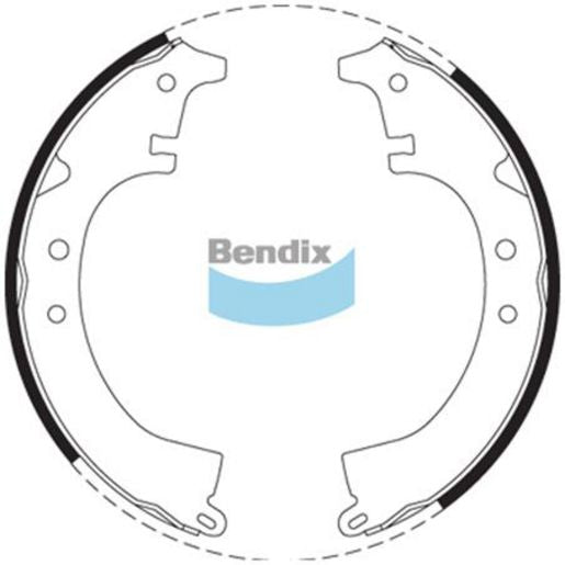 Bendix Brake Shoe Set BS1358