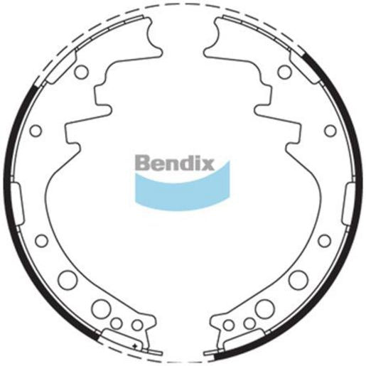 Bendix Brake Shoe Set BS1405