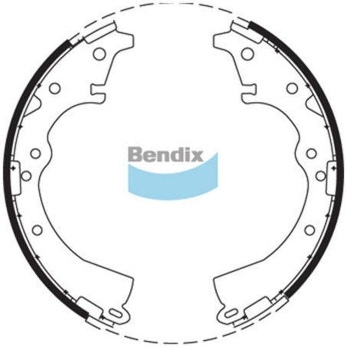 Bendix Brake Shoe Set BS1492