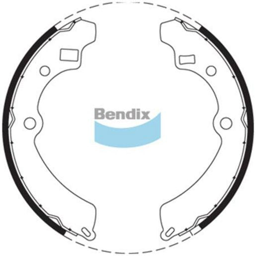 Bendix Brake Shoe Set BS1617