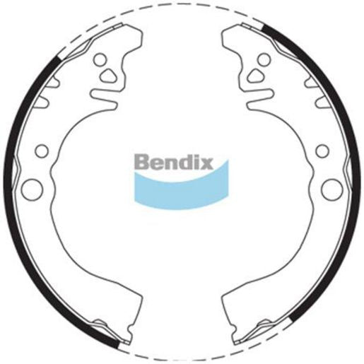 Bendix Brake Shoe Set BS1658