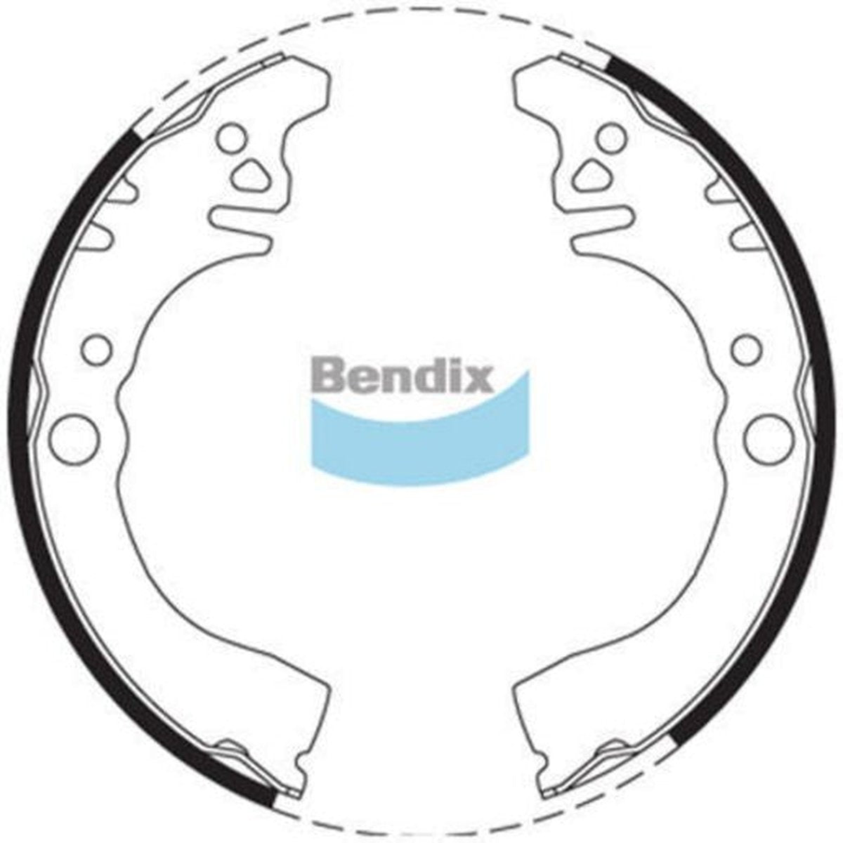 Bendix Brake Shoe Set BS1658