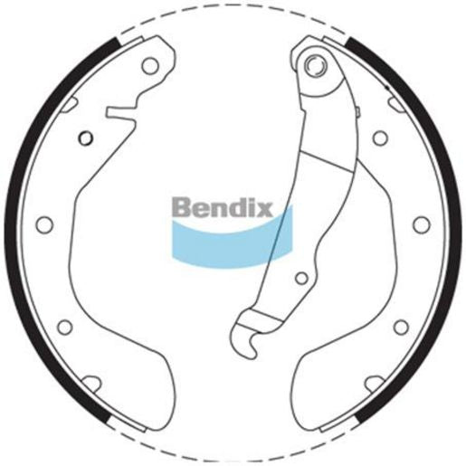 Bendix Brake Shoe Set BS1710