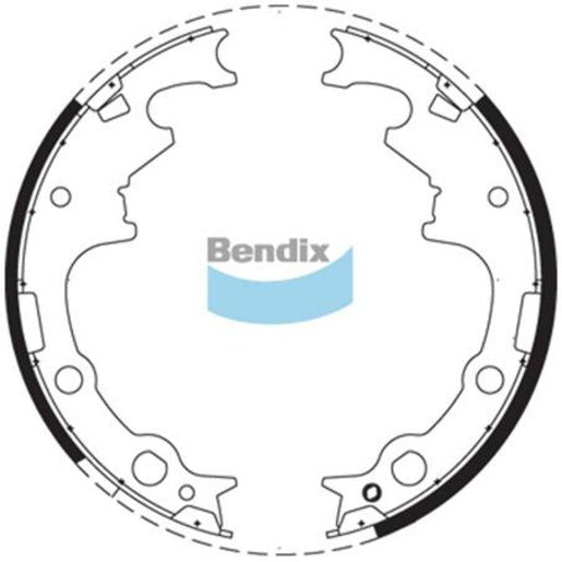 Bendix Brake Shoe Set BS1715