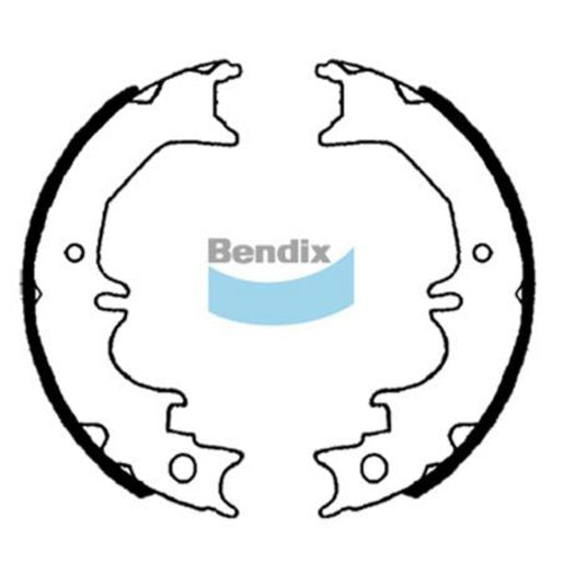 Bendix Park Brake Shoe Set BS1744