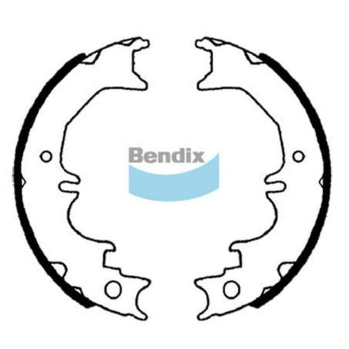Bendix Park Brake Shoe Set BS1744