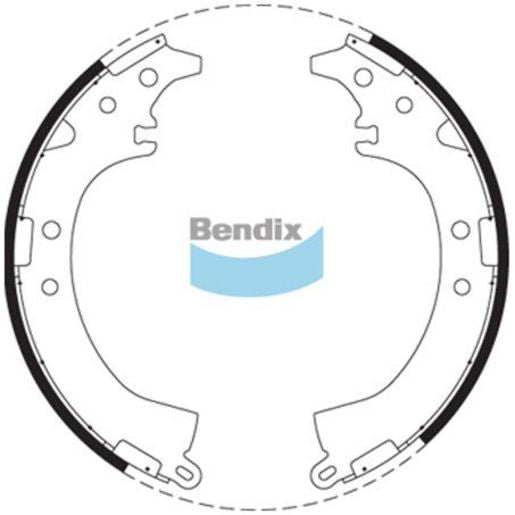 Bendix Brake Shoe Set BS1747