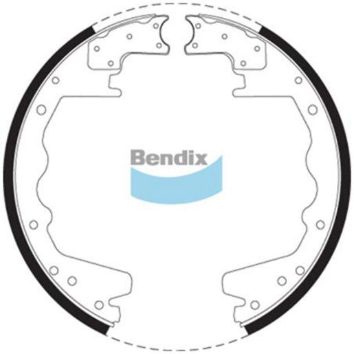 Bendix Brake Shoe Set BS1018