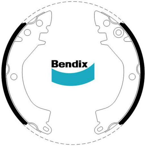 Bendix Brake Shoe Set BS1398