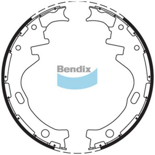 Bendix Brake Shoe Set BS1612