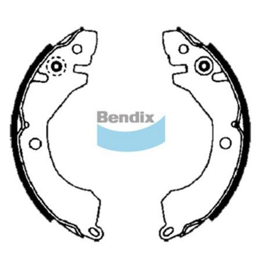 Bendix Brake Shoe Set BS1677
