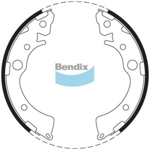 Bendix Brake Shoe Set BS1692