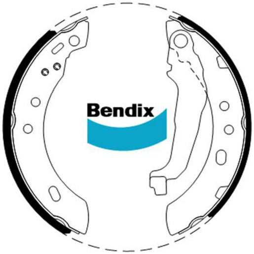 Bendix Brake Shoe Set BS1725