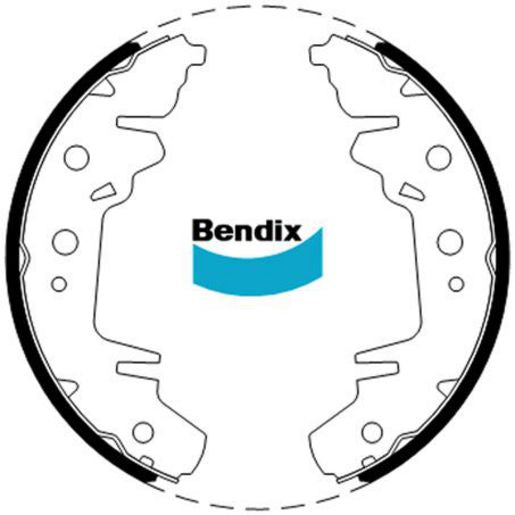 Bendix Brake Shoe Set BS1756