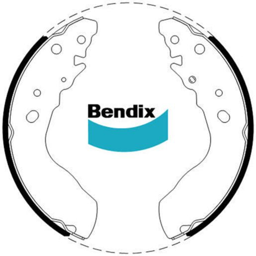 Bendix Brake Shoe Set BS1758