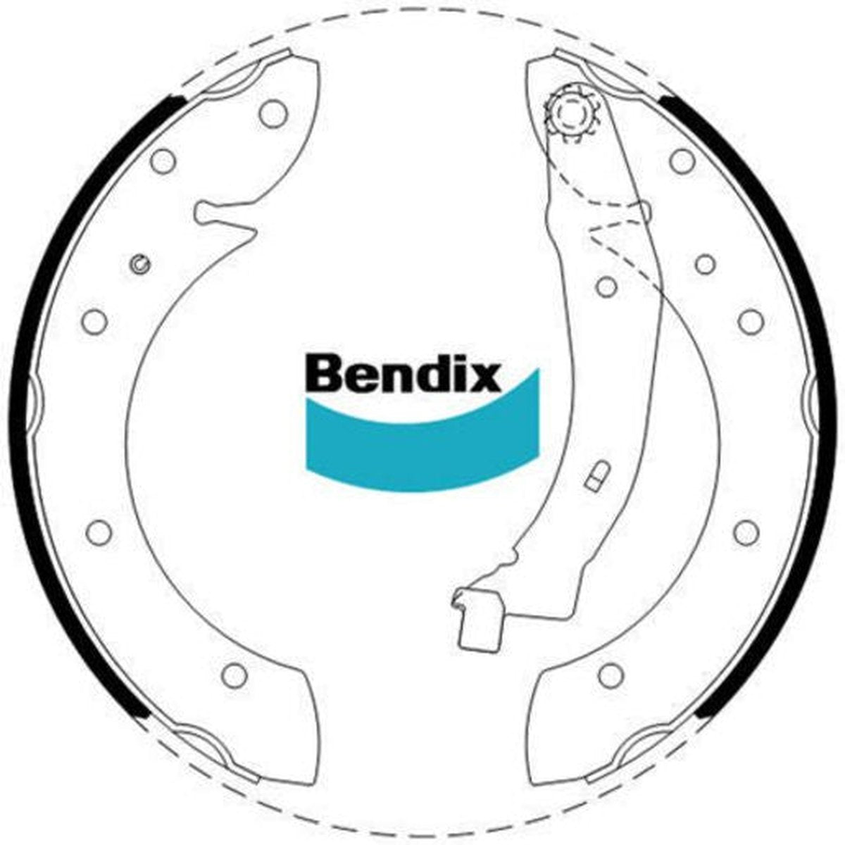 Bendix Brake Shoe Set BS1805