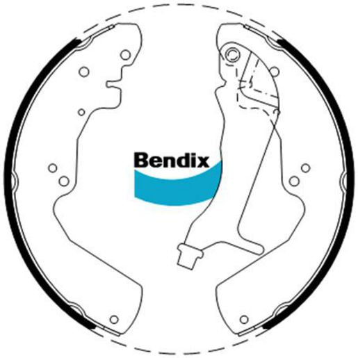 Bendix Brake Shoe Set BS1892